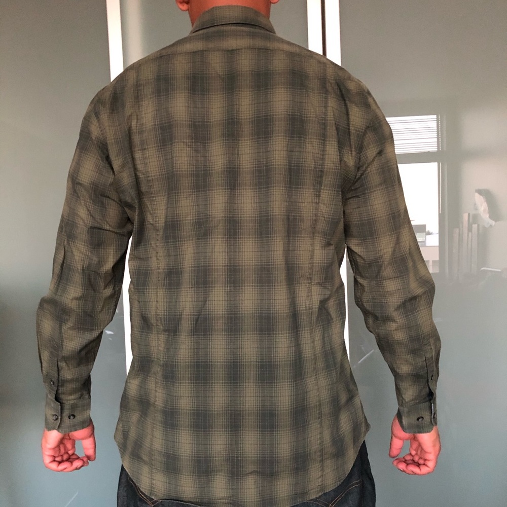 Banana Republic Plaid Button Down - Picture 2 of 3